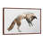 Jumping Fox by Andreas Lie - Print on Canvas-920803322-832699832
