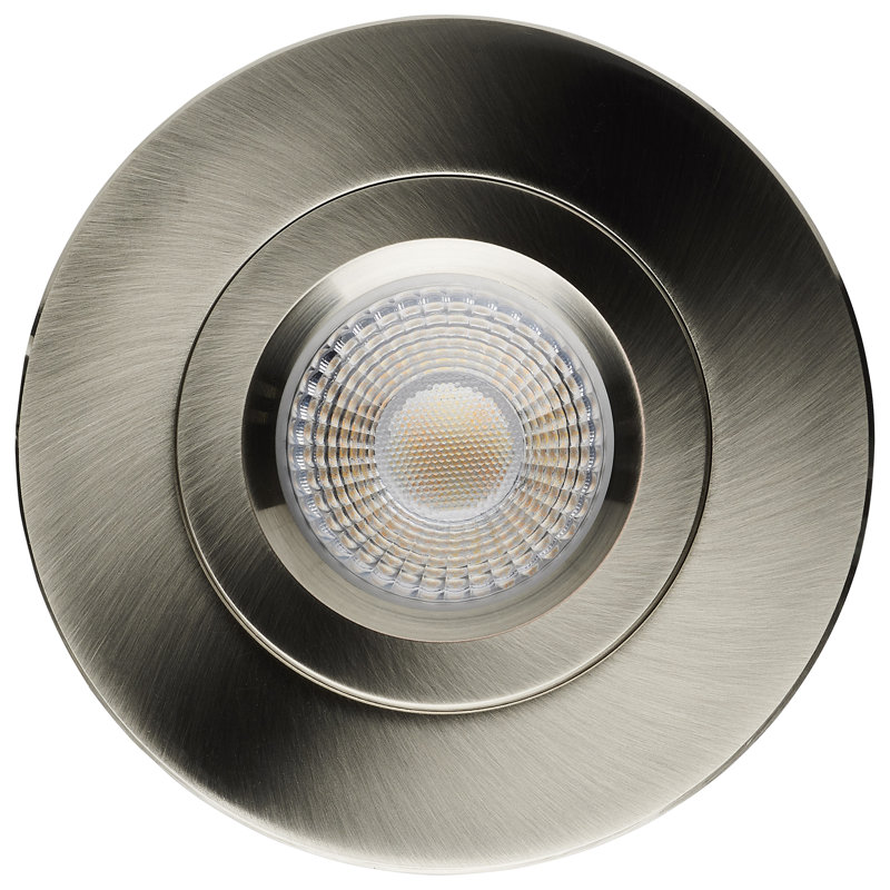 4" Round Adjustable Trim Selectable Color Temperature Dimmable Air-Tight IC Rated LED Canless Recessed Lighting Kit