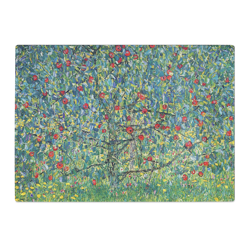 Orchard with Roses by Gustav Klimt Chopping Board, 0.4cm H x 20cm W x 28.5cm L
