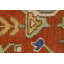 Tapis géométrique fabriqué à la main 9 x 12