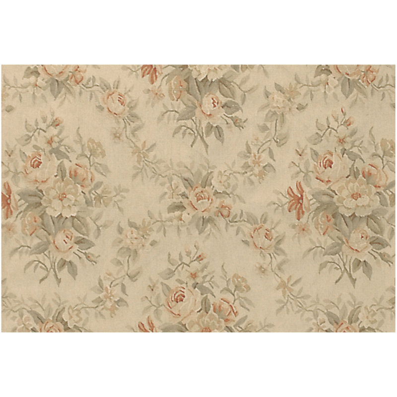 Wool Oriental Area Rug, Rectangle 2' x 4'