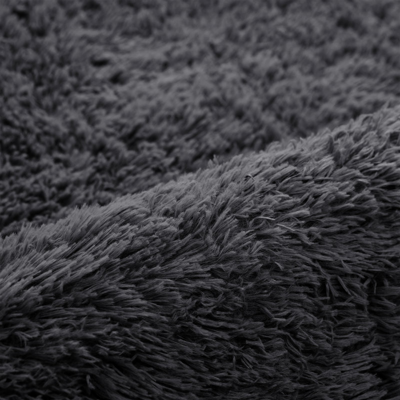 Pescadero Solid Colour Shag Area Rug, Rectangle 160 x 230cm