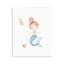 Plaque murale «Soft Mermaid & Jellyfish», conception par Christine Simpson Art