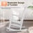 Outdoor Adirondack Rocking Chair HIPS All Weather Oversized Plastic Patio Chair Rocker（Set Of 2）-118762999