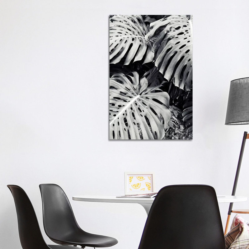 Monstera 1 Piece Wrapped Canvas Wall Art, 101.6 cm H x 66.04 cm W x 3.175 cm D