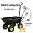 Heavy Duty Garden Dump Cart