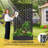 Metal Planter Wall with Trellis and Wheels, Mobile Outdoor Elevated Garden Bed, Dual-Purpose for Privacy Decoration and Planting, with Drainage Holes, Perfect for Climbing Plants, Vegetables, and Vining Flowers – A Must-Have for Garden Enthusiasts-1138453776-1138453774