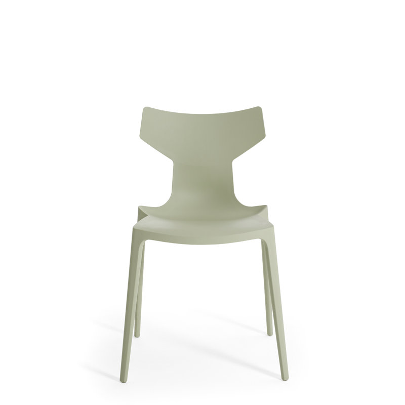 Re-Chair Outdoor Dining Side Chair, Green