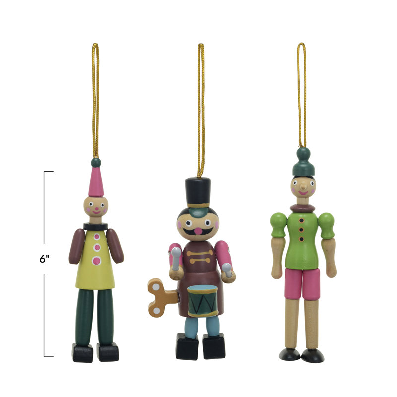 Ornements décoratifs en bois