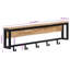 Iron Wall 5 - Hook Coat Rack