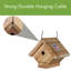 Cabane à oiseaux 8 po x 7 po x 8 po