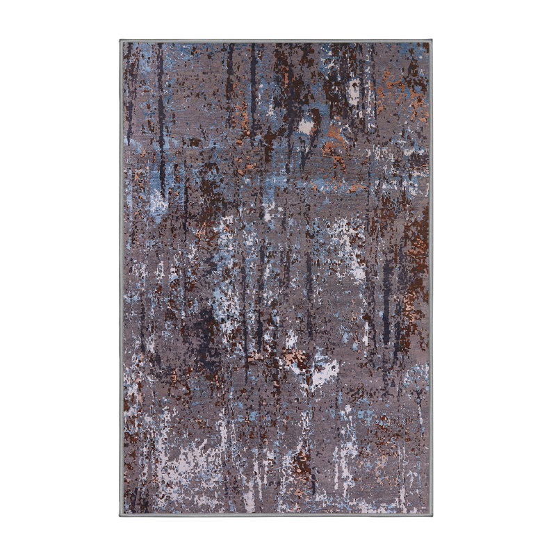 Abstract Indoor Rug, Rectangle 5' x 8'