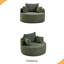 Canapé-lit simple en velours côtelé 50 po, sans assemblage requis, fauteuil moelleux moderne pour le salon-690026503