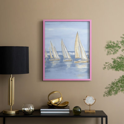 NAUTICAL Series VII, reproduction encadrée - bois massif