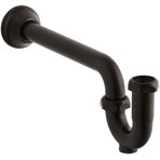 Adjustable P-Trap with Long Tubing Outlet