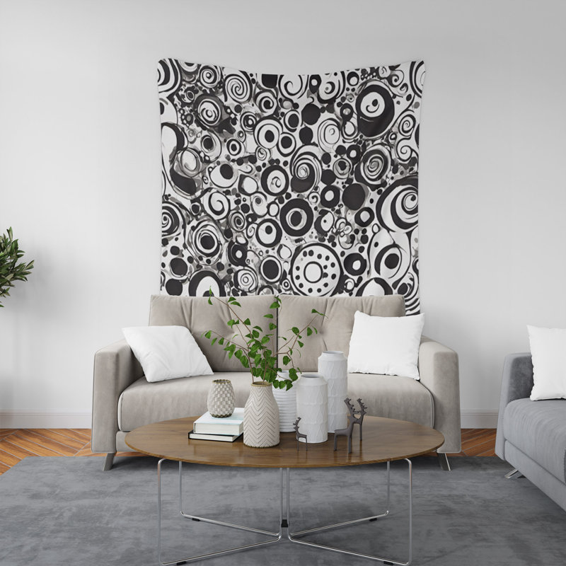 Tapisserie murale, H 88 po x l 104 po