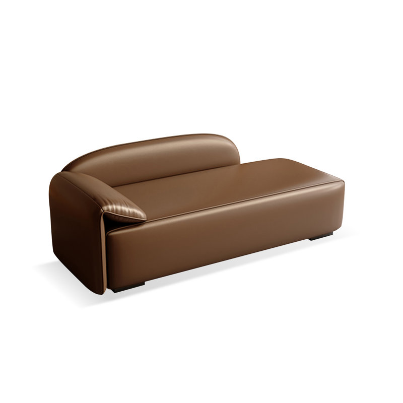 Upholstered Bench, Brown