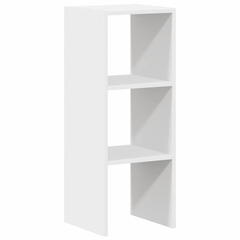 Rubeena 80cm H x 30cm W Bookcase, White