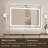 Katyusha Super Bright LED Lighted Bathroom Vanity Mirror 3-Color Temperature  Frontlit & Backlit Dimmable & Anti-Fog-1608699716