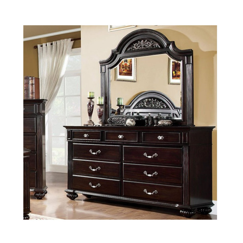 Rhode Wood Wall Mirror