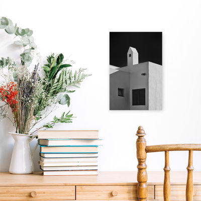 Contemporary Art Abstract Contemporary Modern Architecture Urban Wall Art by Michael Bangiev - Wrapped Canvas Print