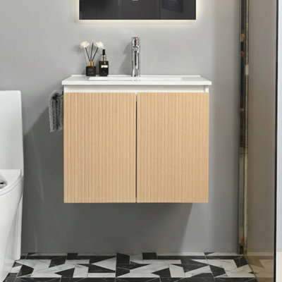 Meuble-lavabo mural 24 po avec lavabo