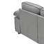 Causeuse moderne en similicuir 78,7 po avec rangement caché-1425028357-1425028356