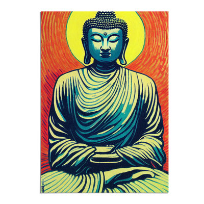 Buddha and the Sun - Wall Art