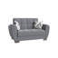 Causeuse convertible avec rangement en polyester gris Primenest Collection Nimbusflow-1369214785