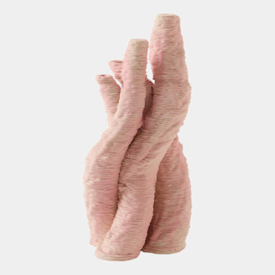 Coral Ceramic Table Vase
