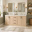 Freestanding Standard Double Vanity Bathroom Vanity With Top
