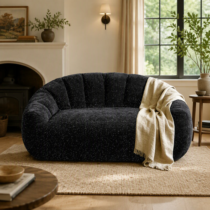Bean Bag Sofa, Black