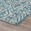 Tapis intérieur / extérieur bleu Entwined-67992497