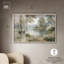 Décoration murale rétro Ethereal Lakeside I Shadowbox par Art Remedy, cadre blond, 55 x 37-105127538-105127549