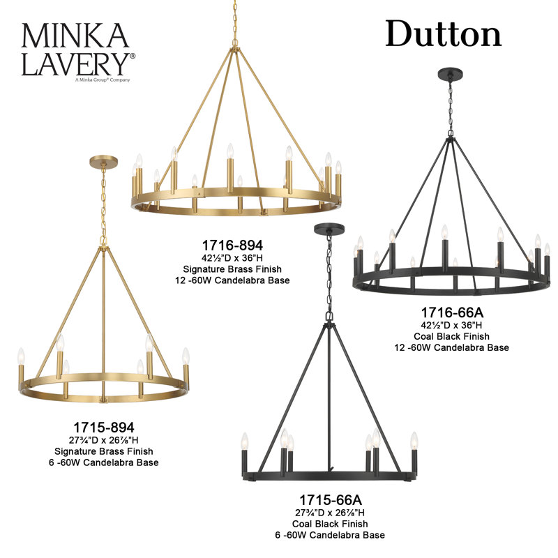 Gracie Oaks Etolin Chandelier, Brass, 12