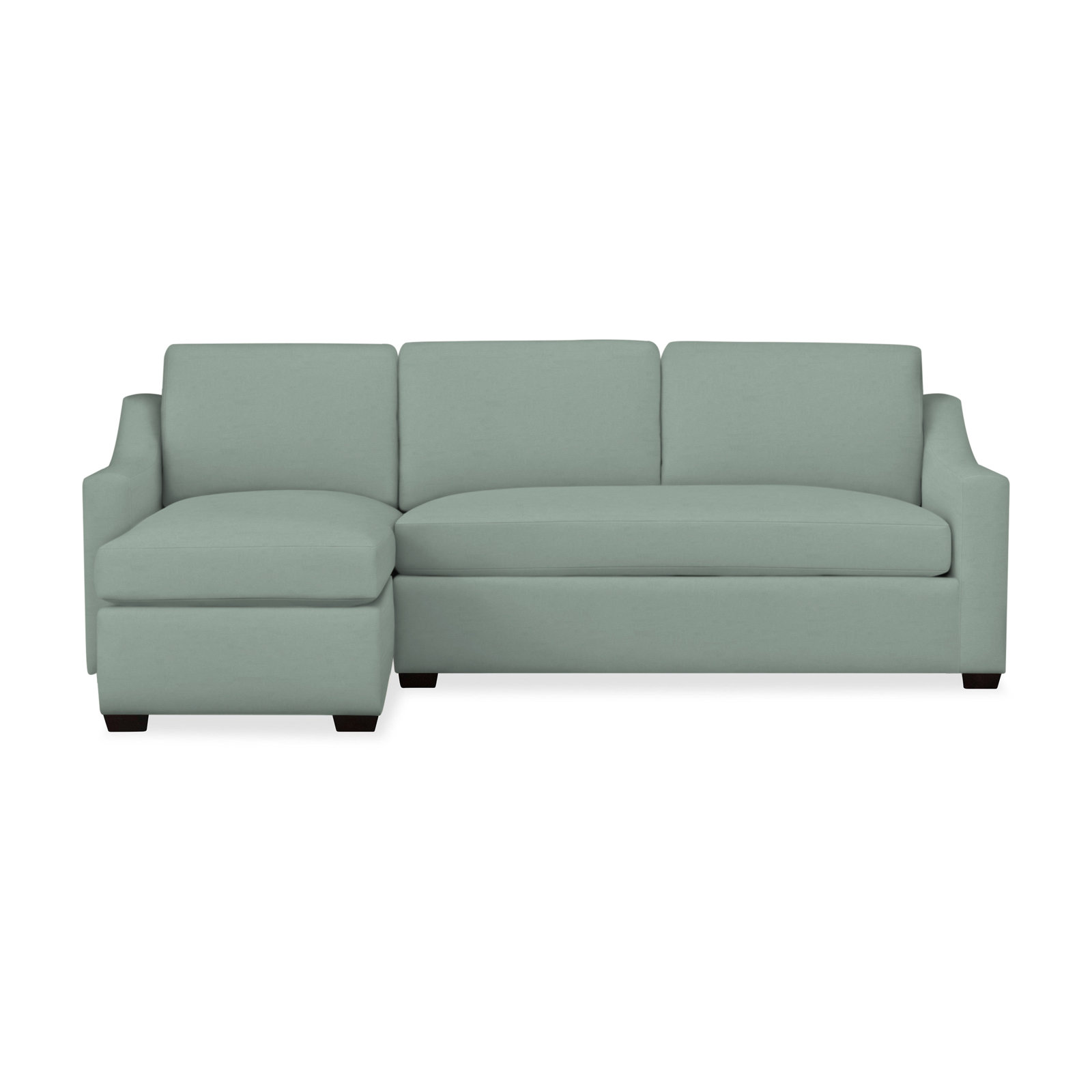 Cranbrook Upholstered Chaise L-Sectional, Left Hand Facing, Bayou Spray Canvas
