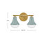 Éclairage pour meuble-lavabo Joss & Main Capulet-396692029