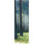 Glow - reproduction mat encadrée bleue illustrative pour la décoration intérieure-121072567