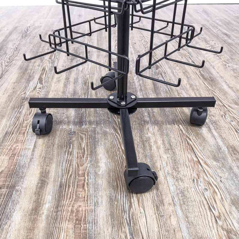 70" H Rotating Metal Brochure and Pamphlet Rack