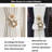 Rustic Flower Braided Rope Curtain Tiebacks-1350915655