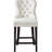 Costigan Upholstered Velvet Counter Stool with Solid Wood Frame-291169247