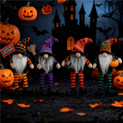 4 pièces Halloween Bom Witch