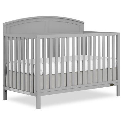 Jpma & Greenguard Gold Certified  Storybrooke 5 In 1 Convertible Crib -  Harriet Bee, 30774C7EAEAC42949C2C4DFA8D245B71