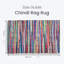 Nisbet Chindi Handwoven Multicolour Rag Rug-805406017