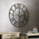 Oversized  Seal Beach 120cm Skeleton Wall Clock