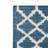 Trellis Blue Indoor and Outdoor Area Rug-1581463033