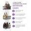 Metal Freestanding Bathroom Shelves