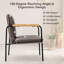 Fauteuil capitonné l 25 po-263208519