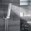 Système de douche thermostatique complet avec valve brute