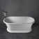 67" x 32" Freestanding Soaking Solid Surface Bathtub